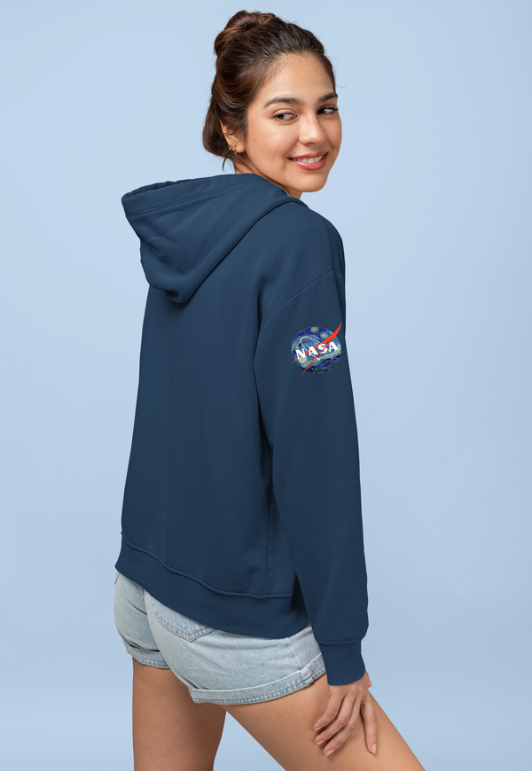NASA Starry Hoodie Worm Edition (Unisex) Hoodie - From Black Hole Gifts - The #1 Nasa Store In The Galaxy For NASA Hoodies | Nasa Shirts | Nasa Merch | And Science Gifts