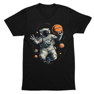 Nasa AstroBall Basketball T-Shirt T-Shirt - From Black Hole Gifts - The #1 Nasa Store In The Galaxy For NASA Hoodies | Nasa Shirts | Nasa Merch | And Science Gifts
