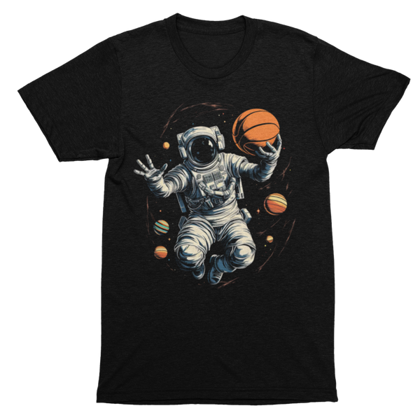 Nasa AstroBall Basketball T-Shirt T-Shirt - From Black Hole Gifts - The #1 Nasa Store In The Galaxy For NASA Hoodies | Nasa Shirts | Nasa Merch | And Science Gifts