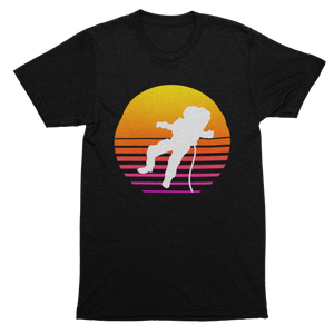 NASA Sunrise Astronaut T-Shirt T-Shirt - From Black Hole Gifts - The #1 Nasa Store In The Galaxy For NASA Hoodies | Nasa Shirts | Nasa Merch | And Science Gifts