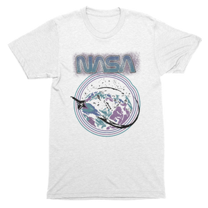 NASA Timeless T-Shirt From Black Hole Gifts T-Shirt S / White - From Black Hole Gifts - The #1 Nasa Store In The Galaxy For NASA Hoodies | Nasa Shirts | Nasa Merch | And Science Gifts