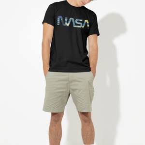 NASA Starry Worm T-Shirt - From Black Hole Gifts - The #1 Nasa Store In The Galaxy For NASA Hoodies | Nasa Shirts | Nasa Merch | And Science Gifts