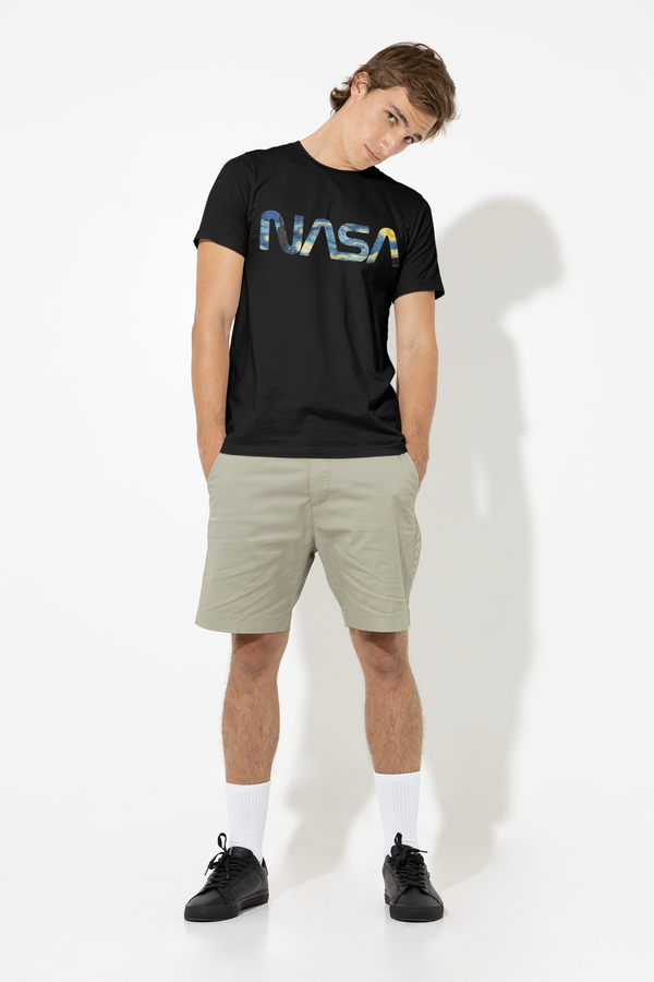 NASA Starry Worm T-Shirt - From Black Hole Gifts - The #1 Nasa Store In The Galaxy For NASA Hoodies | Nasa Shirts | Nasa Merch | And Science Gifts