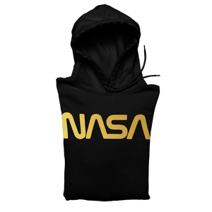 NASA Exclusive Gold Flake Cotton Hoodie Hoodie - From Black Hole Gifts - The #1 Nasa Store In The Galaxy For NASA Hoodies | Nasa Shirts | Nasa Merch | And Science Gifts