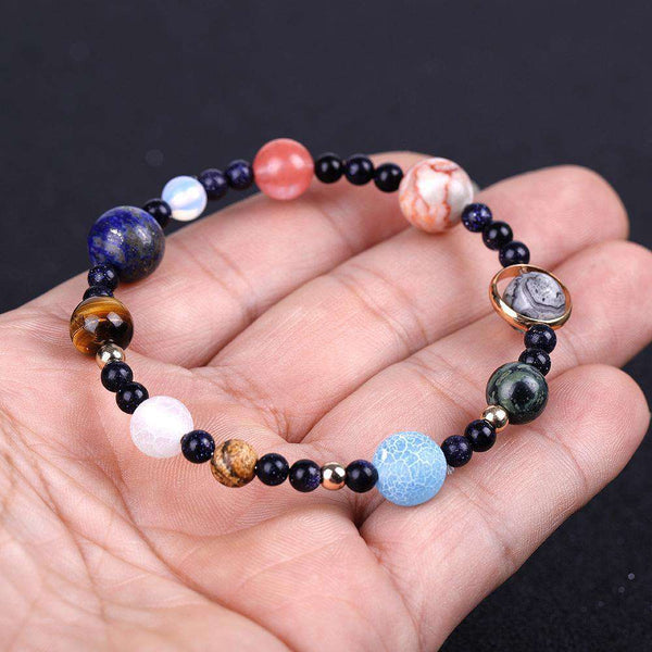 Galaxy Marble Stretch Bracelet Bracelet - From Black Hole Gifts - The #1 Nasa Store In The Galaxy For NASA Hoodies | Nasa Shirts | Nasa Merch | And Science Gifts