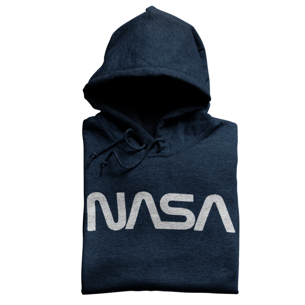 Original Nasa Worm Hoodie Hooded Sweatshirt 100% Cotton Hoodie - From Black Hole Gifts - The #1 Nasa Store In The Galaxy For NASA Hoodies | Nasa Shirts | Nasa Merch | And Science Gifts