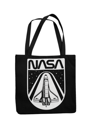 NASA Mission Launch Tote Bag Tote Bag - From Black Hole Gifts - The #1 Nasa Store In The Galaxy For NASA Hoodies | Nasa Shirts | Nasa Merch | And Science Gifts