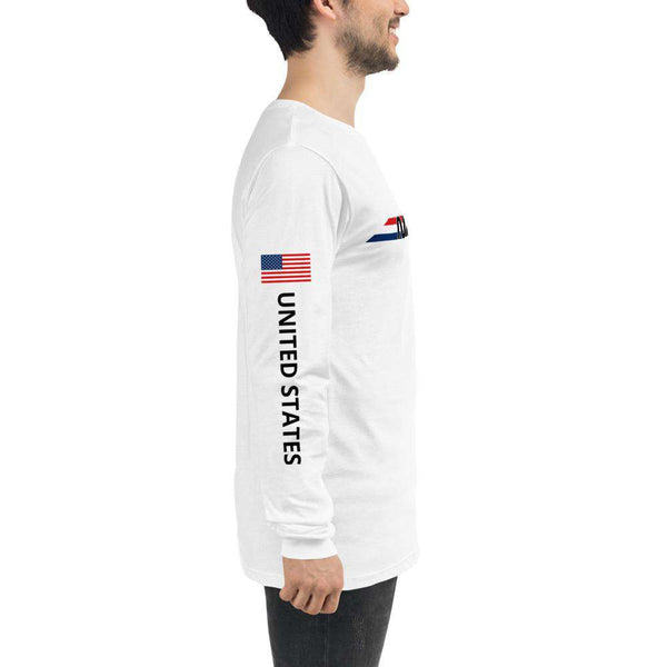 Long Sleeve Nasa Shuttle Crew Neck Long Sleeve Shirt - From Nasa Depot - The #1 Nasa Store In The Galaxy For NASA Hoodies | Nasa Shirts | Nasa Merch | And Science Gifts