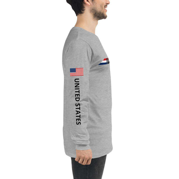 Long Sleeve Nasa Shuttle Crew Neck Long Sleeve Shirt - From Nasa Depot - The #1 Nasa Store In The Galaxy For NASA Hoodies | Nasa Shirts | Nasa Merch | And Science Gifts