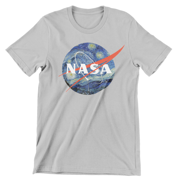 Starry Night NASA Premium T-Shirt T-Shirt - From Black Hole Gifts - The #1 Nasa Store In The Galaxy For NASA Hoodies | Nasa Shirts | Nasa Merch | And Science Gifts