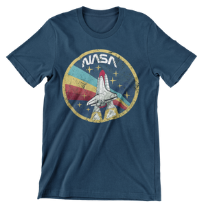 To The Stars Nasa T-Shirt T-Shirt Navy Blue / S - From Black Hole Gifts - The #1 Nasa Store In The Galaxy For NASA Hoodies | Nasa Shirts | Nasa Merch | And Science Gifts