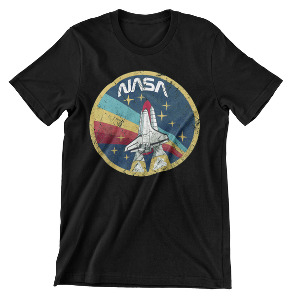 To The Stars Nasa T-Shirt T-Shirt Black / S - From Black Hole Gifts - The #1 Nasa Store In The Galaxy For NASA Hoodies | Nasa Shirts | Nasa Merch | And Science Gifts