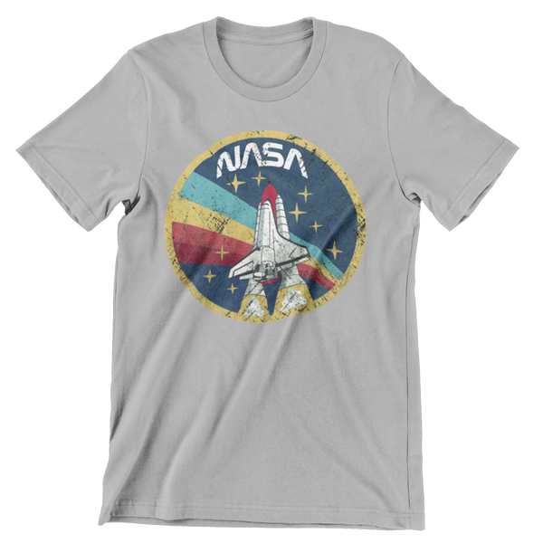 To The Stars Nasa T-Shirt T-Shirt Grey / S - From Black Hole Gifts - The #1 Nasa Store In The Galaxy For NASA Hoodies | Nasa Shirts | Nasa Merch | And Science Gifts