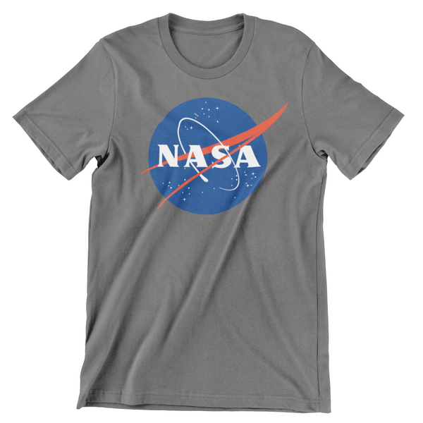 Original Vintage Style Nasa Shirt T-Shirt Adult S / Moonrock Grey - From Black Hole Gifts - The #1 Nasa Store In The Galaxy For NASA Hoodies | Nasa Shirts | Nasa Merch | And Science Gifts