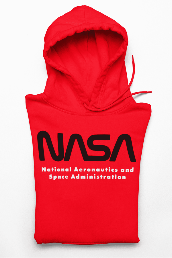 NASA Cotton Blend Hoodie Hoodie - From Black Hole Gifts - The #1 Nasa Store In The Galaxy For NASA Hoodies | Nasa Shirts | Nasa Merch | And Science Gifts
