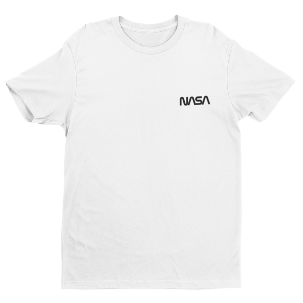 Throwback NASA Worm Cotton T-Shirt Youth XS / White - From Black Hole Gifts - The #1 Nasa Store In The Galaxy For NASA Hoodies | Nasa Shirts | Nasa Merch | And Science Gifts